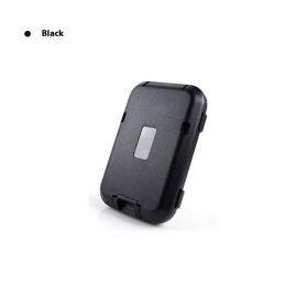Aluminum Bank Card Package Fashion Wallet Bank Card Business Card Case Security Lock Money (Color: Black)