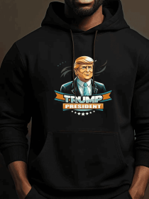 New Autumn And Winter Men's Hooded Sweatshirt (Option: S)
